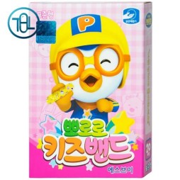 Băng keo cá nhân in hình Pororo Kids Band 72mm x 18mm