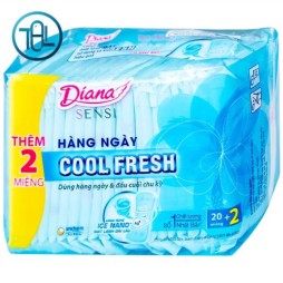 Băng vệ sinh hàng ngày Diana Sensi Cool Fresh