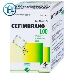 Bột pha hỗn dịch uống Cefimbrano 100