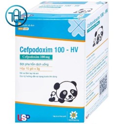 Bột pha hỗn dịch uống Cefpodoxim 100-HV