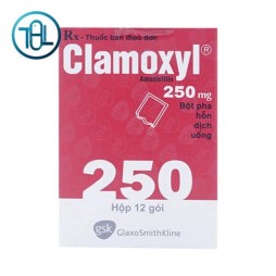 Bột pha hỗn dịch uống Clamoxyl 250mg