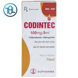 Bột pha hỗn dịch uống Codintec 100mg/5ml