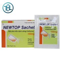 Bột pha hỗn dịch uống Newtop Sachet 100mg