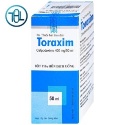 Bột pha hỗn dịch uống Toraxim 400mg/50ml