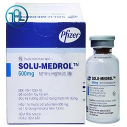 Bột pha tiêm Solu-Medrol 500mg