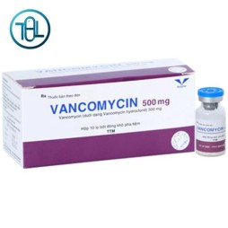 Bột pha tiêm Vancomycin 500mg