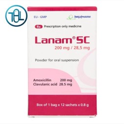 Bột pha uống Lanam SC 200mg/285mg