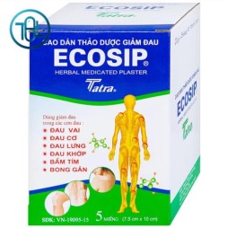 Cao dán thảo dược Ecosip