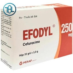 Cốm pha hỗn dịch uống Efodyl Cefuroxim 250mg