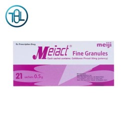 Cốm pha hỗn dịch uống Meiact 50mg