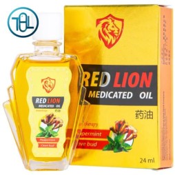 Dầu gió lăn Red Lion Medicated Oil Yellow