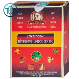 Dầu gội Shitinsof Hán Phương - Linh Chi Đen Tóc Danh Nhân Đường 15ml