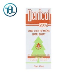 Dung dịch rơ miệng Denicol 20%