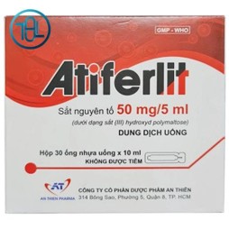 Dung dịch uống Atiferlit 50mg/5ml