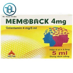 Dung dịch uống Memoback 4mg