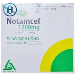 Dung dịch uống Notamcef 1200mg