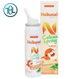 Dung dịch xịt mũi Nebusal Coleus Spray Baby 50ml