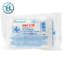 Gạc y tế tiệt trùng 8cm x 10cm x 12 lớp