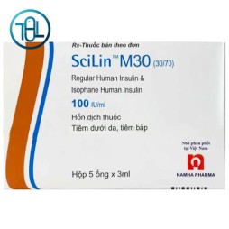 Hỗn dịch tiêm Scilin m30 (30/70) 100 IU/ml