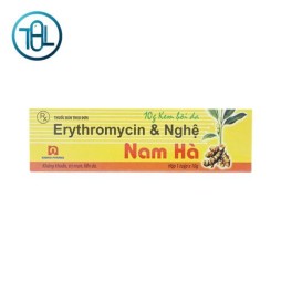 Kem bôi da Erythromycin &amp; Nghệ