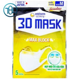 Khẩu trang y tế 3D Mask Max Block size