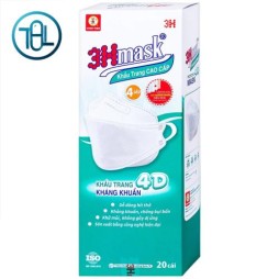 Khẩu trang y tế cao cấp 3Hmask 4D