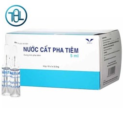 Nước cất pha tiêm Bidiphar