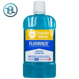 Nước súc miệng Pearlie White Fluorinze Anti-bacterial Fluoride 750ml