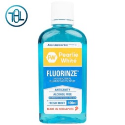 Pearlie White Fluorinze Anti-bacterial Fluoride 100ml