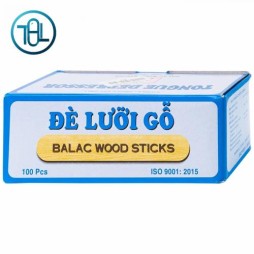 Que đè lưỡi gỗ Balac Wood Sticks