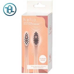 Set 2 đầu bàn chải điện Halio Sonic Whitening Electric Toothbrush - Rose Gold