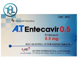 Thuốc A.T Entecavir 0.5mg