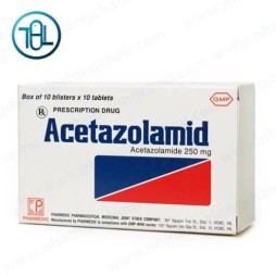 Thuốc Acetazolamid 250mg Pharmedic