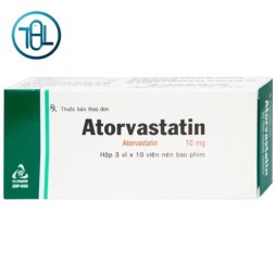 Thuốc Atorvastatin 10mg TV Pharm