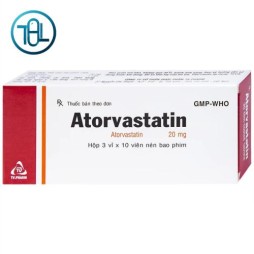 Thuốc Atorvastatin 20mg TV Pharm