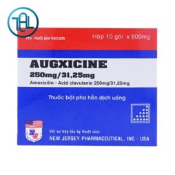 Thuốc Augxicine 250mg/31.25mg