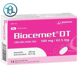 Thuốc Biocemet DT 500mg/625mg