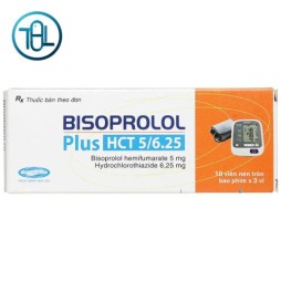 Thuốc Bisoprolol Plus HCT 5/6.25