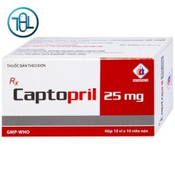 Thuốc Captopril 25mg Domesco