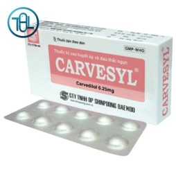 Thuốc Carvesyl 6.25mg