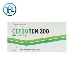 Thuốc Cefbuten 200mg