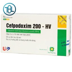 Thuốc Cefpodoxim 200mg-HV