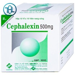 Thuốc Cephalexin 500mg Vidipha