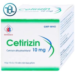 Thuốc Cetirizin 10mg Domesco