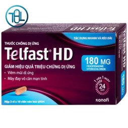 Thuốc chống dị ứng Telfast HD 180mg