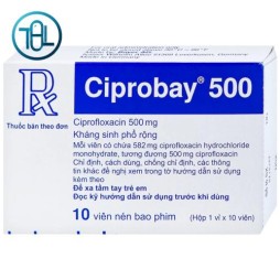 Thuốc Ciprobay 500mg Bayer