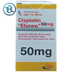 Thuốc Cisplatin Ebewe 50mg