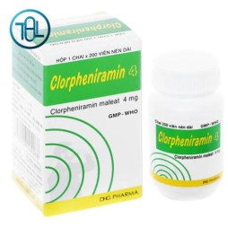 Thuốc Clorpheniramin 4 DHG