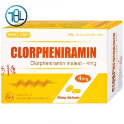 Thuốc Clorpheniramin 4mg