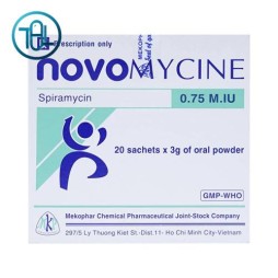 Thuốc cốm Novomycine 075 M.IU